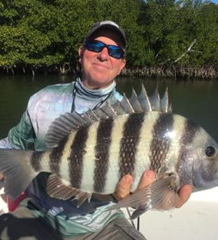 Sheepshead fishing In Pine Island 